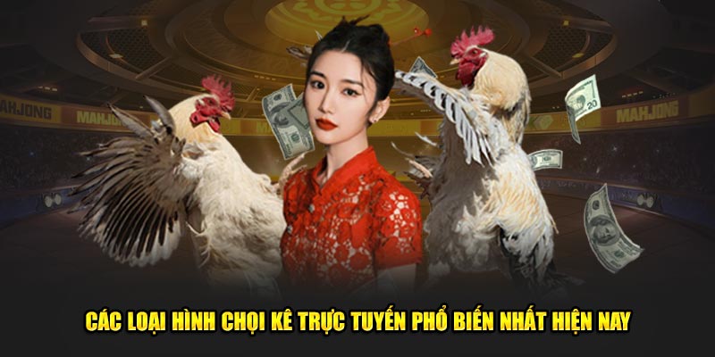 Các loại hình chọi kê trực tuyến phổ biến nhất hiện nay