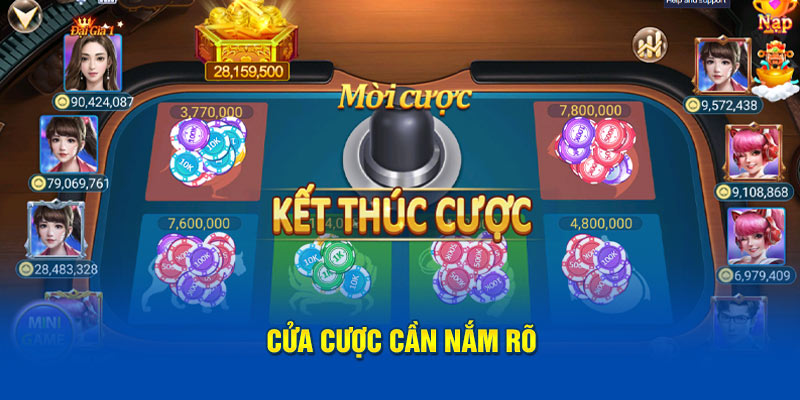 Cửa cược cần nắm rõ